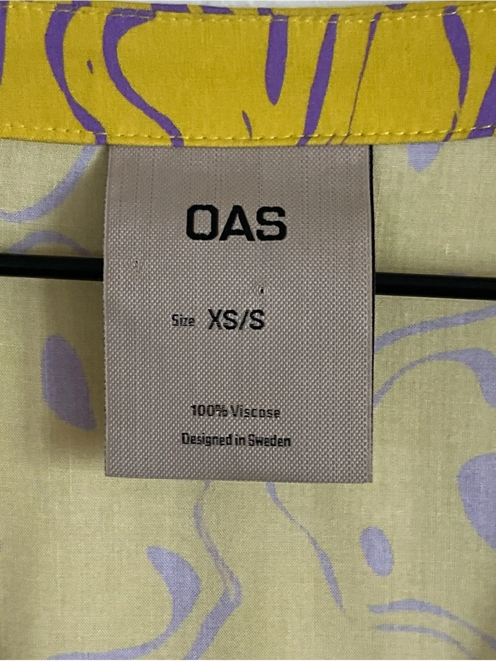 OAS Mashed Sorrento Viscose Relaxed Fit Midi Maxi Dress XS/S Resortwear Vacation